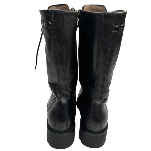 Nero Giardini Studded Combat Boot in Black. Sz: EU38/ US 8 - Picture 5 of 11